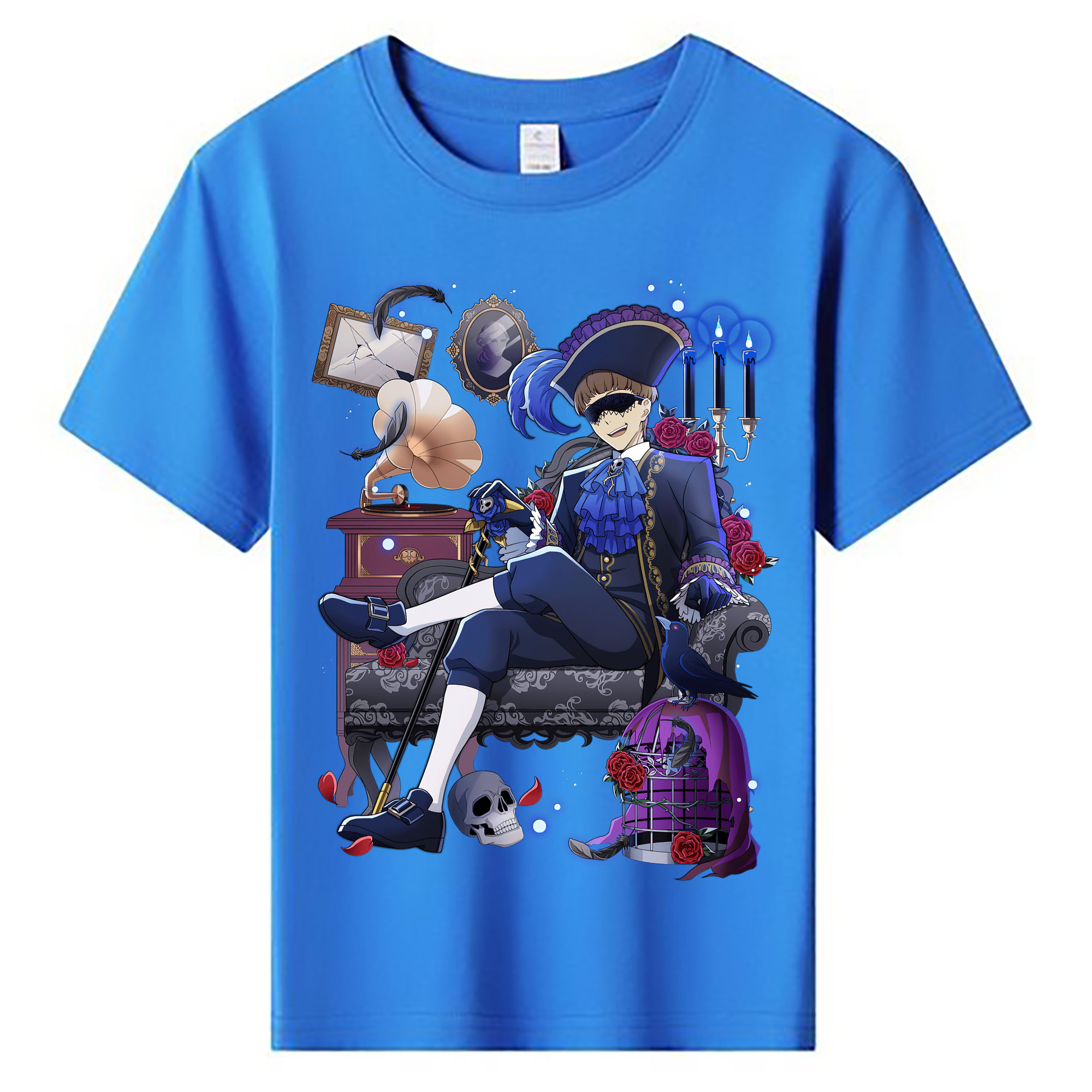 （画像用） 文豪ストレイドッグス Bungo Stray Dogs 綿100％キッズTシャツ（フロントプリント）